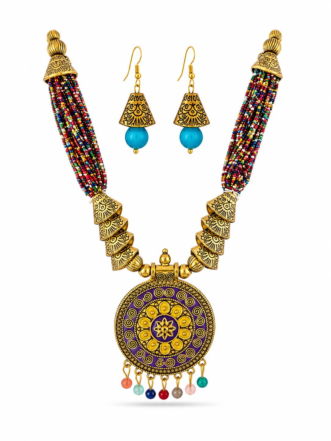 Mandala Jewellery Set