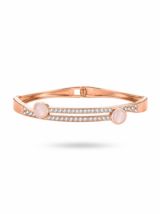 Crossover Bangle Bracelet