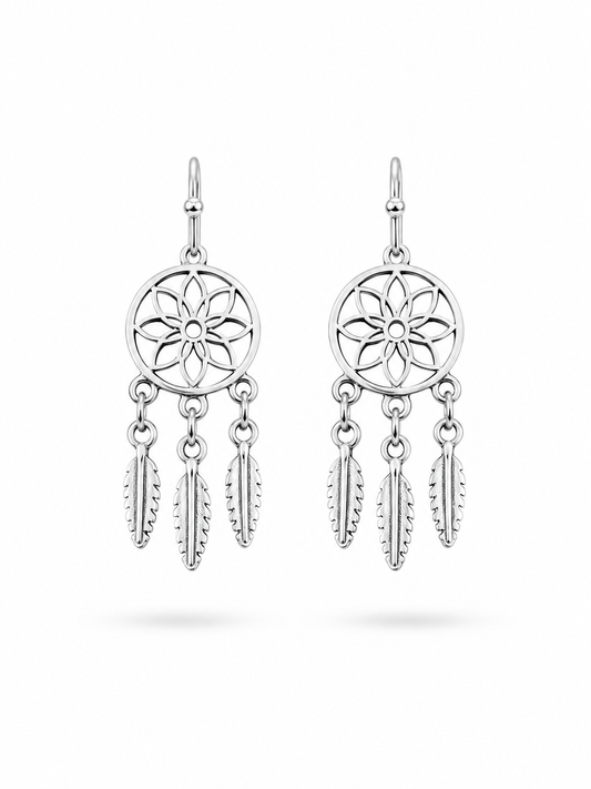 Dreamcatcher Drop Earrings