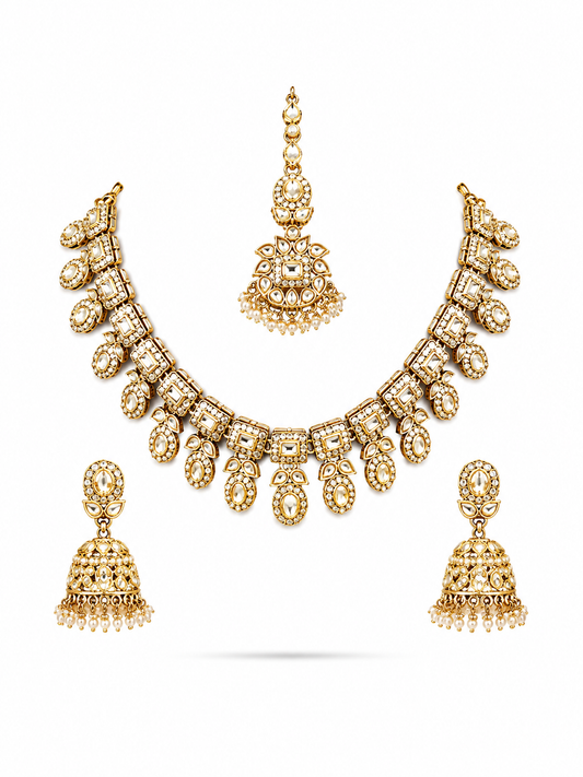 Polki Kundan Bridal Set