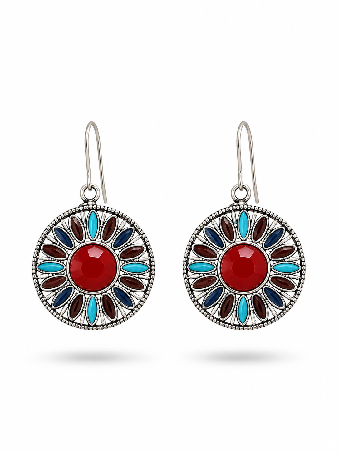 Sunburst Drop Earrings