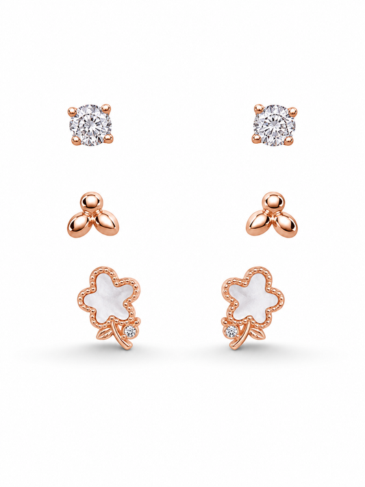 Atelier Stud Stack Earrings
