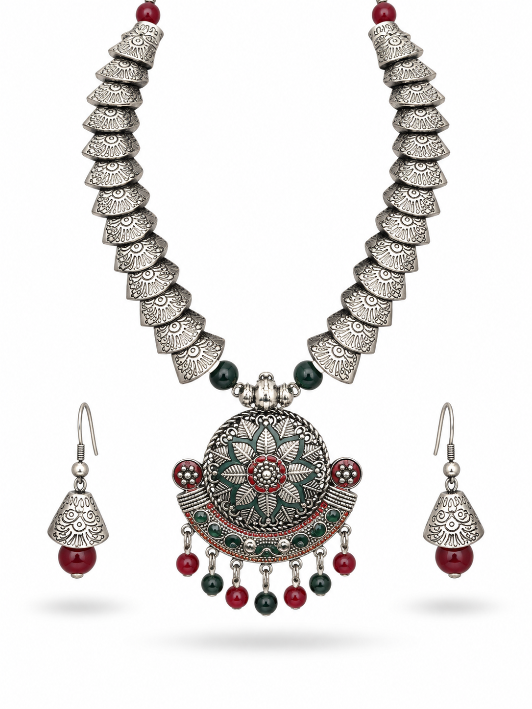 Floral Medallion Traditional Set