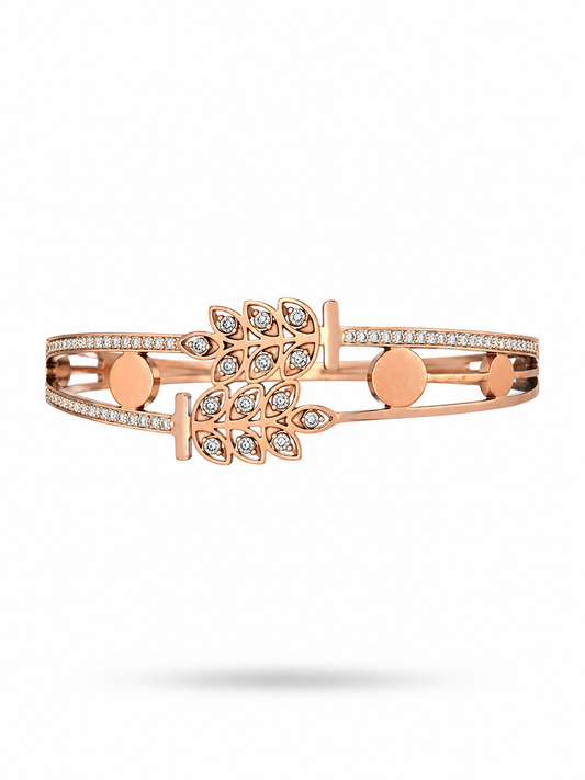 Feuille Bangle Bracelet