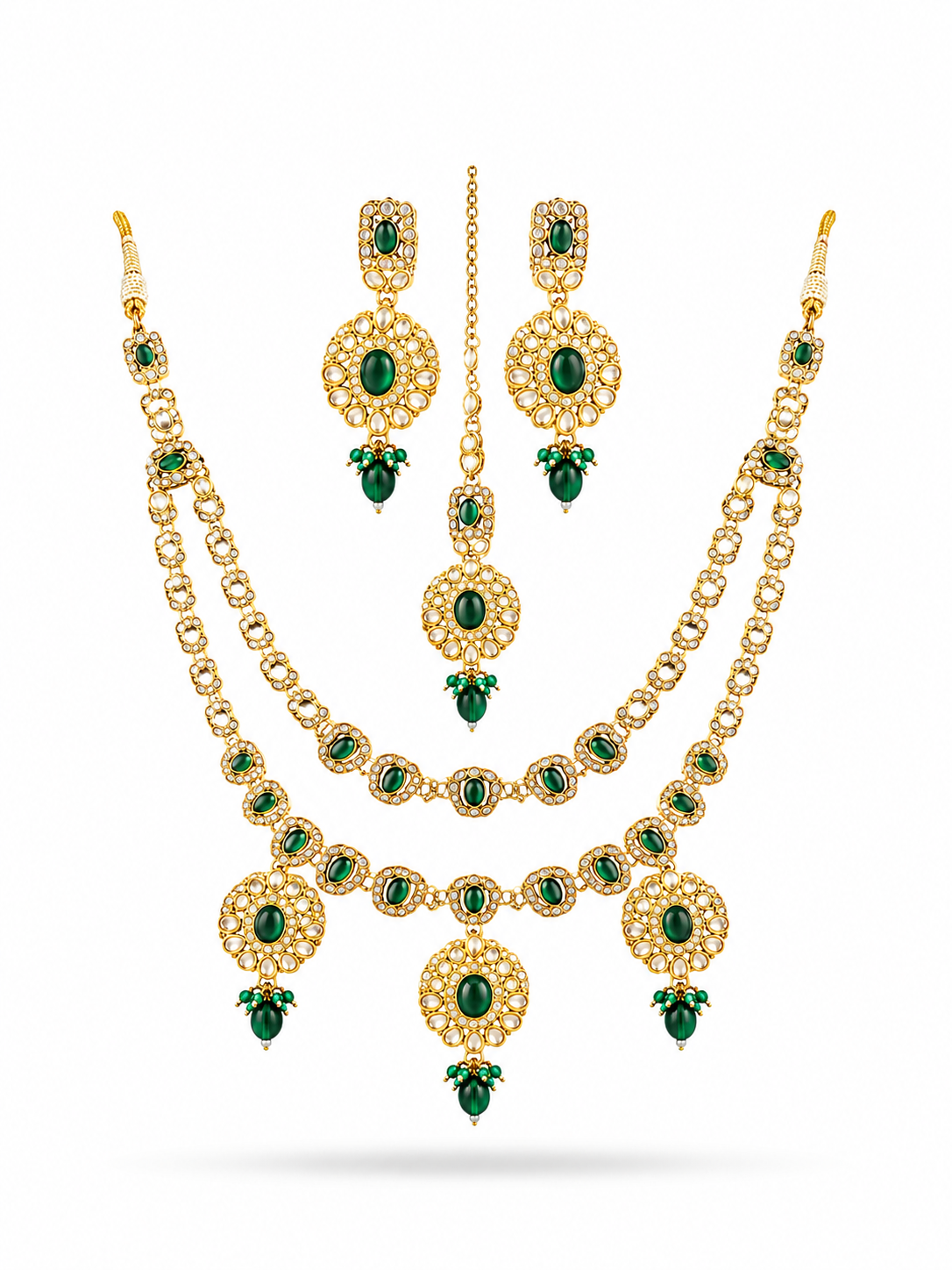 Emerald Bridal Set