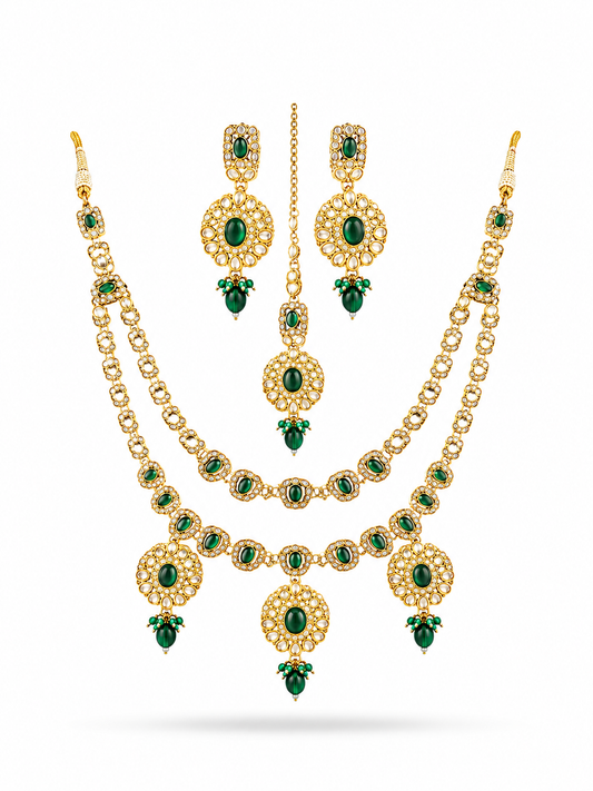 Emerald Bridal Set
