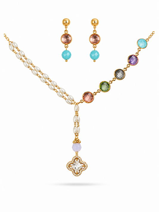 Jardin Lumière Y-Drop Necklace Set