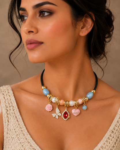 Charms Statement Necklace