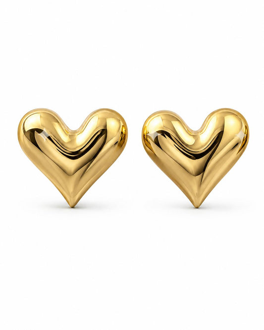 Heart Stud Earrings