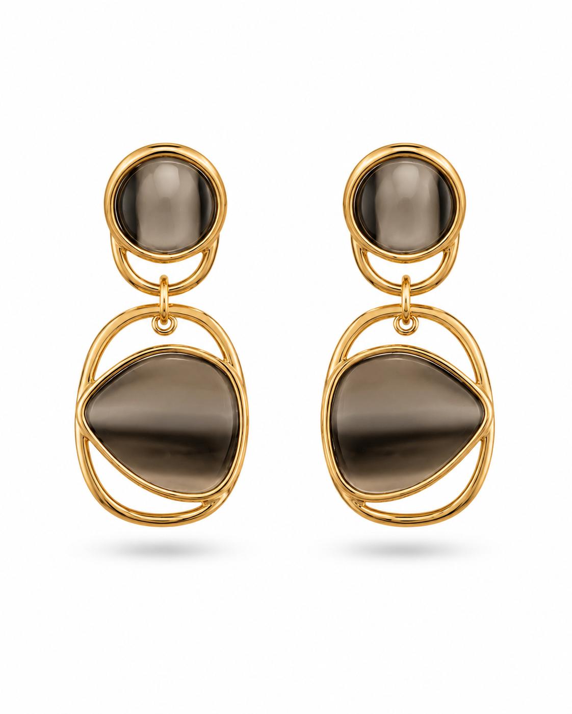 black drop earrings, geometric earrings, crystal drop earrings, statement earrings, women's fashion earrings, designer earrings, black dangle earrings, festive earrings, wedding earrings, ladies earrings, fashion jewellery, anti - tarnish earrings, Kia Glitz earrings.