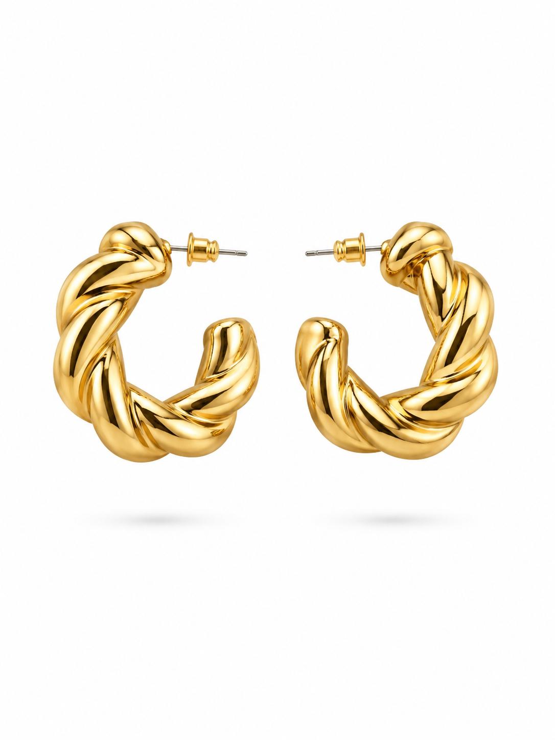 Twisted Rope Earrings