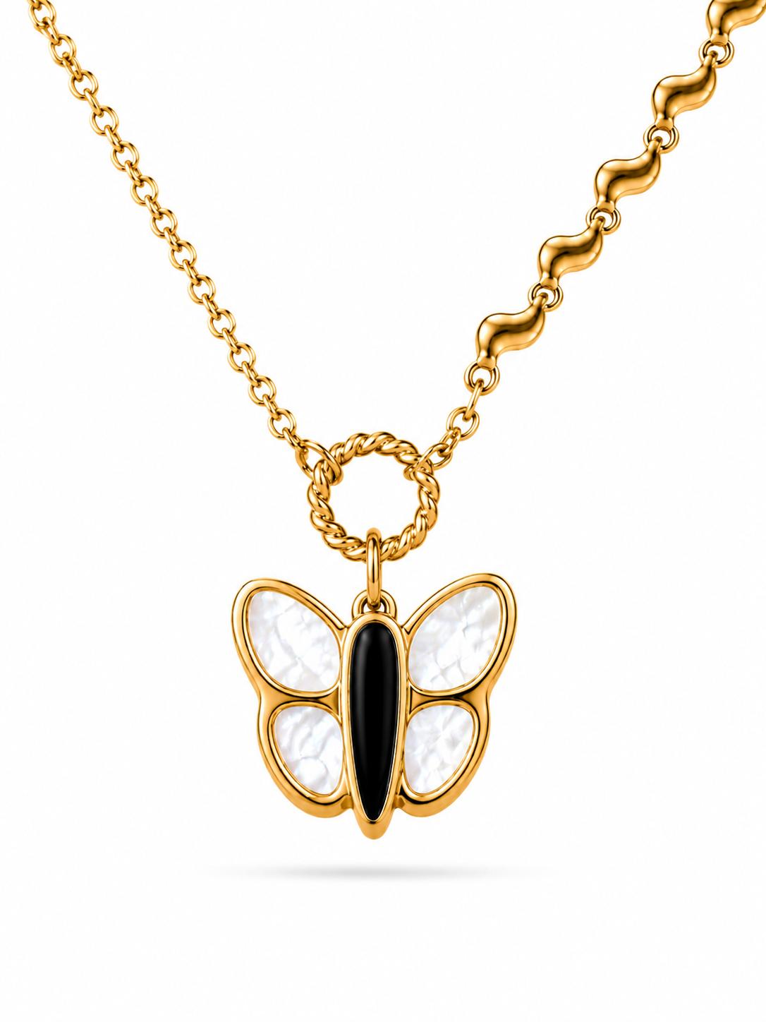 ToniQ MOP Onyx Pendant