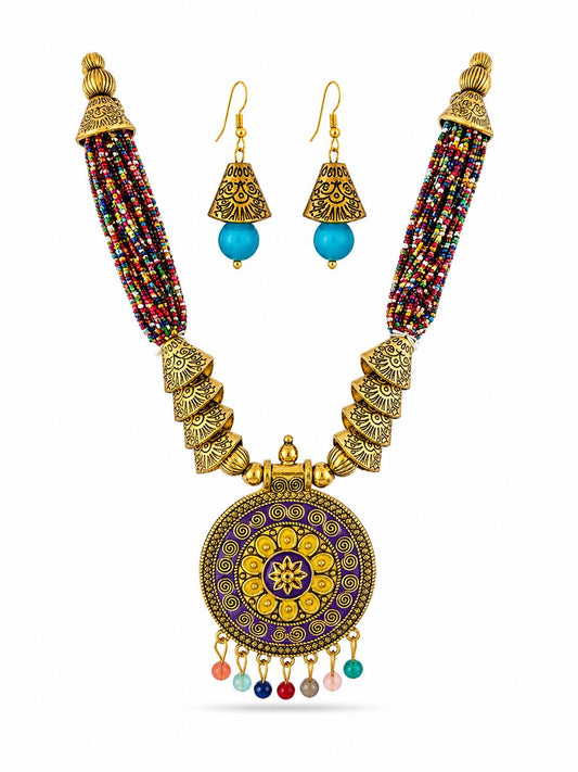Mandala Jewellery Set