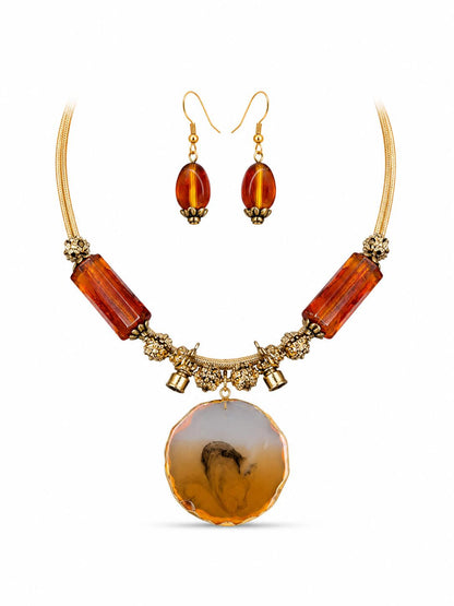 Amber Statement Set