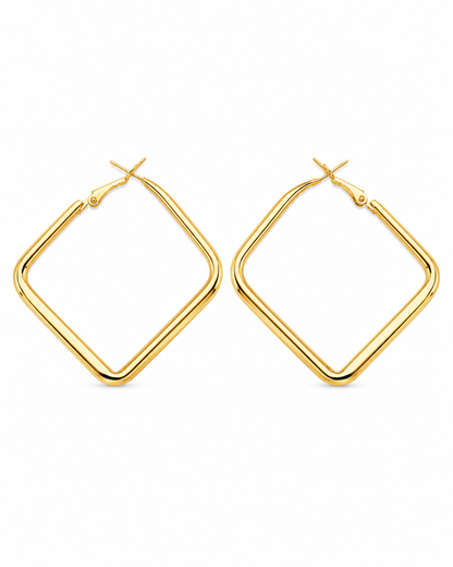 Square Hoop Earrings