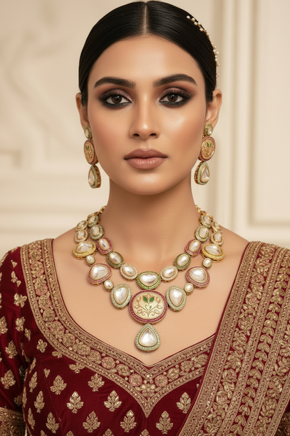 Straight Portrait — Waist Up Bridal Shot